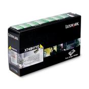Lexmark X748H1YG high capacity yellow toner (original Lexmark) image