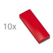 Magnets (54x19mm, red) | Maul | 10-pack image