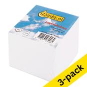 Memo cube refill | 123ink | white | 1000pcs x3