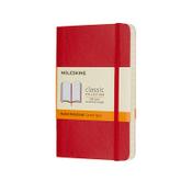 Notebook lined 9 x 14cm | red | Moleskine pocket soft cover image
