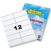 Multi-purpose labels (105 x 48mm) | 123ink | 12,000 labels