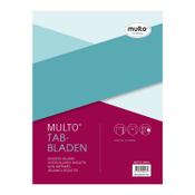 Cardboard tabs (5 coloured tabs x5) | A4, 23-hole | Multo Economy