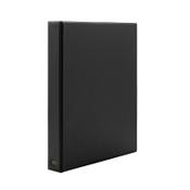 Multo Hannibal black A4 ring binder with 23 O-rings image