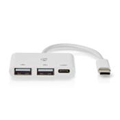 USB-C multiport hub (3 port, USB-A/C) | Nedis image