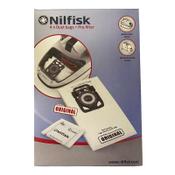 Nilfisk 107407940 Elite/Extreme/King microfibre hoover bags | original Nilfisk | 4 bags image