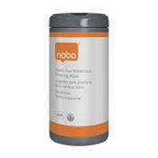 Whiteboard cleaning wipes | Nobo | 100-pack