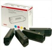 OKI 42403002 Rainbow toner kit BK/C/M/Y (original OKI) image