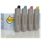 OKI 43324408/43381907/06/05 toner 4-pack (123ink version) image