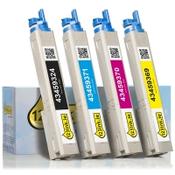OKI 43459324 and 43459369/70/71 toner 4-pack (123ink version) image