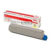 OKI 43487709 yellow toner (original OKI) image