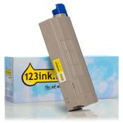 OKI 45396201 high capacity yellow toner (123ink version) image
