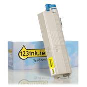 OKI 46490605 high capacity yellow toner (123ink version) image