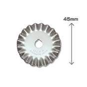 Olfa PIB45-1 spare rotating pinking blade for RTY-2/DX, 45mm