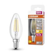 Osram E14 LED clear dimmable candle filament bulb 5.5W (60W) image
