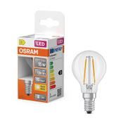 Osram E14 LED clear filament ball bulb 1W (15W) | 2700K image
