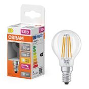 Osram E14 LED clear filament ball bulb 5.9W (60W) | 2700K image