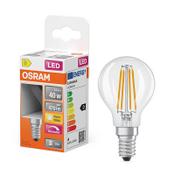 Osram E14 LED dimmable clear filament ball bulb 3.4W (40W) | 2700K image