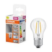 Osram E27 LED clear filament ball bulb 1.8W (25W) | 4000K image