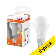 Osram E27 LED dimmable matte pear bulb 18W (150W) (6-pack)
