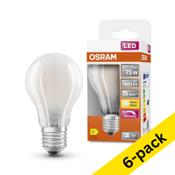 Osram E27 LED dimmable matte pear bulb 7.5W (75W) (6-pack)