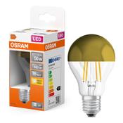 Osram E27 LED gold end mirror filament pear bulb 6.5W (50W) | 2700K image