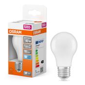 Osram E27 LED matte pear bulb 4.9W (40W) | 4000K image