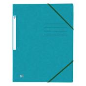 Elastic folder A4 | aqua cardboard | Oxford Top File+ image