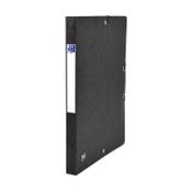 Elasticated folder 25mm (200 sheets) | Oxford Top File+ black image