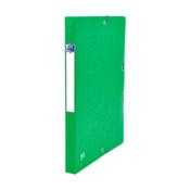 Elasticated folder 25mm (200 sheets) | Oxford Top File+ green
