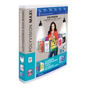 Ring binder 25mm (4x D-rings) | Oxford PolyVision Maxi XL | transparent image