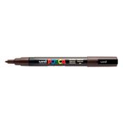 POSCA PC-3M dark brown paint marker (0.9 - 1.3mm round) image