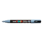 POSCA PC-3M slate grey paint marker (0.9 - 1.3mm round) image