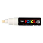 POSCA PC-8K white paint marker (8mm chisel) image