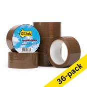 Packing tape 50mm x 66m (brown) | 123ink | 36-pack image