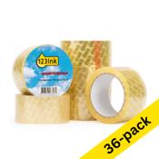 Packing tape 50mm x 66m (transparent) | 123ink | 36-pack image