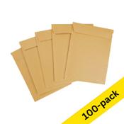 Padded envelope 200 x 275mm (D14) | brown, self-adhesive | 123ink | 100-pack image