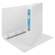 Panorama ring binder (A4) with 4 D-rings (20mm) | white | 123ink image
