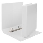 Panorama ring binder (A5) with 2 D-rings (20mm) | white | 123ink image