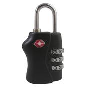 TSA padlock (3-digit combination) | Pavo | black image