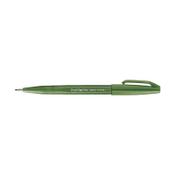 Brush pen | olive green | Pentel Sign image