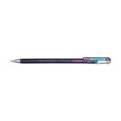 Gel pen | 0.5mm | violet/metallic blue | Pentel K230M image