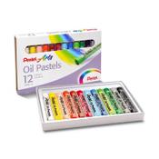 Oil pastel set | Pentel PHN4 | 12-pack image