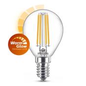 Philips E14 LED WarmGlow dimmable filament ball bulb 2.5W (25) | 2200-2700K image