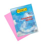 Photo sticker labels (A4, hot pink) | 123ink | 10 labels image