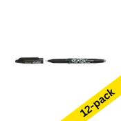 Ballpoint pen | erasable | black | Pilot Frixion | 12-pack image