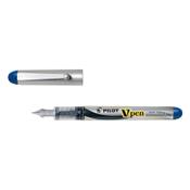 Fountain pen | fine silver (blue ink) | Pilot V-Pen image