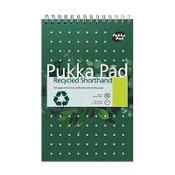 Notepad shorthand A5 | green | Pukka Pads Recycled | 160 sheets image