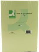 A4 80g paper (yellow) | Q-Connect KF01096 | 500 sheets image