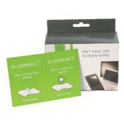 Cleaning  wipes | wet and dry | Q-Connect KF32148 | 20-pack