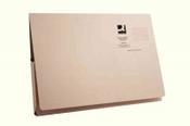 Document wallet folder A4 | buff | Q-Connect | 50-pack image